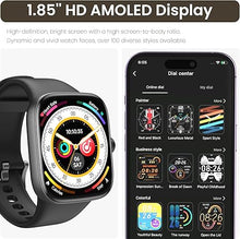 Load image into Gallery viewer, TOZO AMOLED S7 Smart Watch Bluetooth Call 1.85” Ultra HD Screen,Dynamic Dials Messages Push 100+ Sports Modes,Detect Human Health (Heart Rate,Blood Oxygen) with High Battery Life Touch Screen Watch