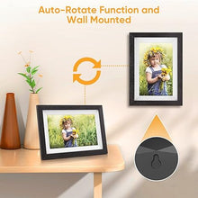 Load image into Gallery viewer, Frameo 32GB Digital Picture Frame 10.1 inch Smart WiFi Digital Photo Frames 1280x800 IPS HD Touch Screen Auto-Rotate Share Pictures Videos from Phone Via Frameo App Gifts for Mon Father Women