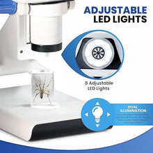 Load image into Gallery viewer, AmScope - 4.3 inch Premium 1080P HD Portable LCD Digital Color Microscope with Dual-LED Illumination - DM140