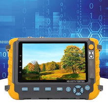 Load image into Gallery viewer, 5 Inch CCTV Tester, 8MP VGA Input Analog Video Monitor AHD TVI CVI Camera Tester with UTP Cable Test Professional Network Cable Tester Ethernet Wire Tracer for Home Industrial