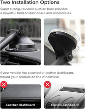 Load image into Gallery viewer, iOttie Velox Qi2 Mini 15W Wireless Charger Car Mount - Dash & Windshield Car Phone Holder - MagSafe Compatible iPhone Mount for Qi2 Smartphones (iPhone 12, 13, 14, 15, and 16) - Car Charger Included