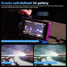 Load image into Gallery viewer, VILTROX DC 550 Pro 5.5" Camera Monitors for DSLR Touchscreen Field Monitor 4K HDMI Video External Monitor mit Hood for Sony Canon Nikon 1200nit 3D LUT Focus Peaking Histogram False Colours