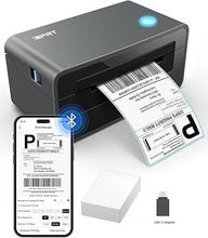 Load image into Gallery viewer, iDPRT Bluetooth Thermal Shipping Label Printer for Phone, 4x6 Printer, Support Windows/Mac/iOS/Android, Thermal Printer for Small Business and Shipping Package, Used for Ebay, Amazon, UPS, USPS