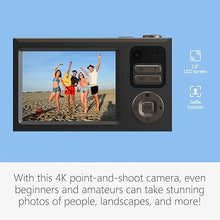 Load image into Gallery viewer, Digital Camera for Teens, 4K Kids Camera Autofocus with 32GB SD Card 16X Zoom,Cameras for Photography Compact Point and Shoot Camera for Teen Boy Girl Kids Camera Beginner