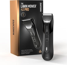 Load image into Gallery viewer, MANSCAPED® The Lawn Mower® 4.0 PRO - Groin & Body Hair Trimmer, Updated SkinSafe™ Trimmer Blade, Waterproof Wet/Dry Groomer, USB-C & Wireless Charging Compatible, Men’s Ball Shaver with Travel Lock