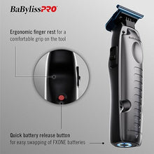 Load image into Gallery viewer, BaBylissPRO FXONE LO-PROFX Professional Cordless Clippers and Trimmers with Interchangeable Battery