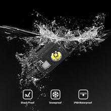 Load image into Gallery viewer, WUBEN H1 Rechargeable Headlamp, 1200 High Lumen Ultra Bright LED Head Lamp, 11 Modes 180°Adjustable IP68 Headlight with Red Light for Outdoors Camping Hunting Hiking Running Fishing Gear