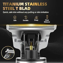 Load image into Gallery viewer, Ufree Hair Trimmer & Beard Trimmer for Men Professional, Electric Razor Shavers for Men, Zero Gapped T Blade Edgers Liners, Barber Clippers for Hair Cutting Mustache Facial, Mens Gifts