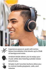 Load image into Gallery viewer, Cleer Enduro ANC Noise Cancelling Over the Ear Bluetooth Headphones with Mic, 60 Hrs Playtime, Noise Canceling, Ambient EQ Modes, Hi-Res Audio, Deep Bass, Multi-Point Connect, Bluetooth 5.0, Dark Navy