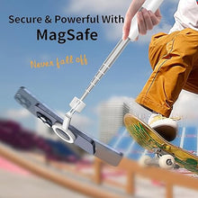 Load image into Gallery viewer, vimitty Magnetic Selfie Stick Tripod with Remote,54" Phone Tripod Compatible with MagSafe,Fit for iPhone 12/13/14/15 Series,Magsafe Case and Other Phones with Metal Ring