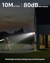 Load image into Gallery viewer, Security Cameras Wireless Outdoor: Cameras for Home Security WiFi Camera with Solar Panel Battery Powered Surveillance System Kit Motion Sensor Alarm Floodlight Night Vision IP66 Waterproof