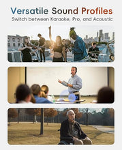 Load image into Gallery viewer, Powerful Portable Voice Amplifier with Bluetooth5.0, Recording and UHF Wireless Microphone Headset - 20W Speaker System for Teachers, Singers, Coaches