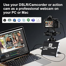 Load image into Gallery viewer, USB 3.0 Video Capture Card,1080P HDMI Recorder Game Capture Card for Windows/Mac OS,Compatible with Switch/PS5/PS4/Xbox/PC/Camera for OBS,Twitch,TikTok,YouTube Live Streaming and Recording