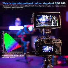 Load image into Gallery viewer, VILTROX DC 550 Pro 5.5" Camera Monitors for DSLR Touchscreen Field Monitor 4K HDMI Video External Monitor mit Hood for Sony Canon Nikon 1200nit 3D LUT Focus Peaking Histogram False Colours