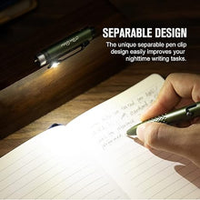 Load image into Gallery viewer, OLIGHT O'Pen Glow EDC Pen Light, 120 Lumens with Green Beam, Rechargeable LED Flashlight for Outdoor Uses, Writing, Adventure, Professional Business Gift(OD Green)