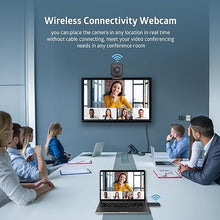 Load image into Gallery viewer, TOALLIN 1080P HD Wireless Webcam for PC, Built-in Noise-Canceling Microphone, Wireless Computer Camera for Video Conferencing, Live Streaming and Online Video Calls