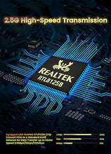 Load image into Gallery viewer, NICGIGA 2.5G Base-T PCIe Network Adapter, Realtek RTL8125B 2.5Gbps/1Gbps/100Mbps PCI Express Gigabit Network Card Convert to Ethernet RJ45 LAN Port for Gaming/Office, Support Windows/Linux