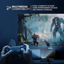 Load image into Gallery viewer, KODAK Luma 150 Ultra Mini Pocket Pico Projector - Black Built-in Battery & Speaker, 1080P Support Portable Wireless LED DLP Movie & Video Travel Projector, connects to iPhone and Android