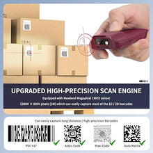 Load image into Gallery viewer, NETUM Bluetooth 2D Barcode Scanner, 3-in-1 Small Portable QR Bar Code Reader Automatic Wireless Gun Scan Back Clip Work with Tablet iOS Android Windows MacOS for Warehouse Inventory POS (2D - E900)