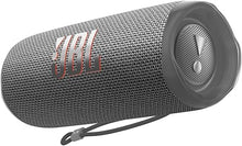 Load image into Gallery viewer, JBL Flip 6 - Portable Bluetooth Speaker, powerful sound and deep bass, IPX7 waterproof, 12 hours of playtime, JBL PartyBoost for multiple speaker pairing for home, outdoor and travel (Grey)