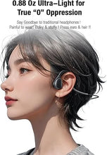 Load image into Gallery viewer, Wired headphones USB C,Open Ear Headphones with Mic Wired Air Conduction Wired Headphones with Premium Sound 0.88Oz Ultra-Light Type C Headset Call Noise Reduction Perfect for Cellphone,Laptop-Black