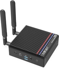 Load image into Gallery viewer, MINIX Fanless Windows 11 Pro Mini PC, Intel 12th Gen N300, NEO Z300-0dB 16GB DDR4, 512GB M.2 PCIe Gen3 x 4 SSD Micro Desktop Computer, 4K Dual Display/2.5G LAN, for Business Home Office Multi-Tasking