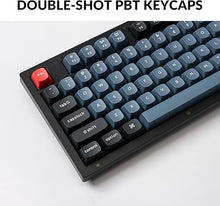 Load image into Gallery viewer, Keychron V3 Wired Custom Mechanical Keyboard, TKL Tenkeyless QMK/VIA Programmable Macro with Hot-swappable Keychron K Pro Brown Switch Compatible with Mac Windows Linux (Frosted Black-Translucent)