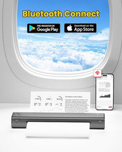 Load image into Gallery viewer, Phomemo M08F Portable Printer Wireless Travel, Portable Thermal Printer Support 8.5" X 11" US Letter, Inkless Bluetooth Printer Compatible with iOS, Android, PC for Travel, Office, Home