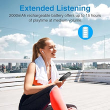 Load image into Gallery viewer, MEGATEK Portable CD Player with Dual Stereo Speakers and 60 Seconds Anti Skip, Personal Walkman CD Player for Car with Headphones, USB Port, Bluetooth and FM Transmitter, 2000mAh Rechargeable Battery