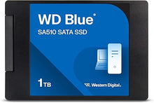 Load image into Gallery viewer, Western Digital 1TB WD Blue SA510 SATA Internal Solid State Drive SSD - SATA III 6 Gb/s, 2.5"/7mm, Up to 560 MB/s - WDS100T3B0A