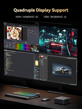 Load image into Gallery viewer, MINISFORUM Venus Series UM790 Pro Mini PC AMD Ryzen 9 7940HS(8C/16T, up to 5.2GHz) No RAM No SSD Micro PC, 2xUSB4(DP|8K)/ 2xHDMI(4K)/ BT5.2/ 4xUSB3.2 Mini PC