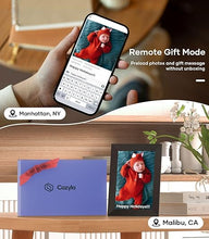 Load image into Gallery viewer, Cozyla Digital Photo Frame WiFi Smart Digital Picture Frame Free Unlimited Storage Share Photo with Family and Friend via App Email Google Photos Instagram Web Browser Photo Frame Electronic 10.1 Inch