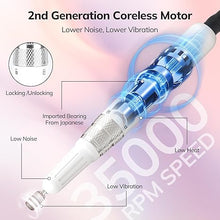 Load image into Gallery viewer, Lavinda Professional Nail Drill Machine, 35000RPM Electric Nail File Cordless Rechargeable Nail Efile for Acrylic Gel Nails, Manicure Pedicure Polishing Shape Tools for Salon Home Use-White