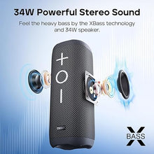 Load image into Gallery viewer, Tribit StormBox 2 Bluetooth Speaker with 34W 360° Surround Sound, XBass Tech, 24H Playtime, IPX7 Waterproof, Bluetooth 5.3, TWS Pairing Portable Wireless Speaker for Outdoor