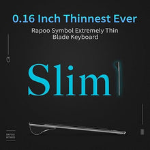 Load image into Gallery viewer, RAPOO Wireless Keyboard and Laser Mouse Combo,Multi Device (Bluetooth 4.0+3.0+2.4G) Keyboard and Mouse Set,Ultra-Slim Computer Keyboard Compact Design for Windows/Android/Mac OS