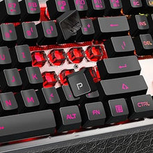 Load image into Gallery viewer, Gaming Keyboard and Mouse Combo, K1 RGB LED Backlit Keyboard with 104 Key Computer PC Gaming Keyboard for PC/Laptop (Black)