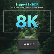 Load image into Gallery viewer, Intel NUC 12 Pro for ASUS Business Mini Desktop, Core i5-1240P (12C/16T, Up to 4.4GHz) Mini Computers, 16GB DDR4 RAM 512GB PCIe 4.0 NVMe SSD, 8K/HDR/4K 4 Display/WiFi 6E/BT5.3/Quiet/Windows 11 Pro