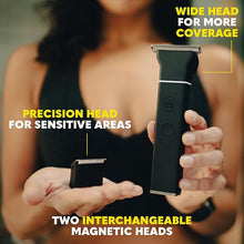 Load image into Gallery viewer, The Beard Club Manscape Body Hair Trimmer for Men, Ball Trimmer Men, Pubic Hair Trimmer for Men, Ceramic Blade Ball Shaver, Body Trimmer for Men, Men Body Shaver - Manscaper