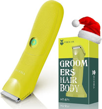 Load image into Gallery viewer, VIKICON Unisex Hair Trimmer - Cordless Electric Razor for Men and Women, Waterproof, Adjustable Length Guards, LED Light, Removable Blade Heads, 60-Minute Continuous Shaving