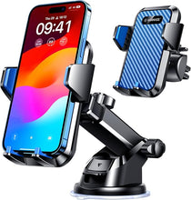 Load image into Gallery viewer, VANMASS 2024?65+LBS Strongest Suction & Military-Grade? Newest Car Phone Mount?Patent & Safety? Cell Phone Holder Truck Stand for Dashboard Windshield Vent for iPhone 16 Pro Max 15 14 Samsung, Blue