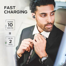 Load image into Gallery viewer, Monster Achieve 100 AirLinks Wireless Earbuds, Bluetooth 5.0 in-Ear Stereo Headphones, USB-C Quick Charge, Built-in Mic for Clear Calls,Water Resistant Design for Sports