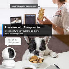 Load image into Gallery viewer, TP-Link Tapo 2K Pan Tilt Security Camera for Baby Monitor, Dog Camera w/Motion Detection, 2-Way Audio Siren, Night Vision, Cloud &SD Card Storage (Up to 256 GB), Works with Alexa & Google Home (C210)