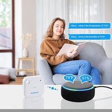 Load image into Gallery viewer, INKBIRD WiFi Thermometer Hygrometer Monitor, Smart Temperature Humidity Sensor IBS-TH3 with App Notification Alert, 1 Year Data Storage Export, Remote Monitor for Greenhouse Wine Cellar Baby Room