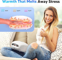 Load image into Gallery viewer, arboleaf Hand Massager with Heat and Compression, FSA HSA Eligible, Cordless Hand Massager, Christmas Gifts, Portable Therapy for Hands & Fingers, Rechargeable Hand Massager Machine for Small Hands