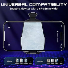 Load image into Gallery viewer, Cell Phone Cooler for Gaming, Mobile Phone Cooling Fan with Dual Mode/Temperature Display/LED Light/Ultra Quiet, Supports Devices for 67-88mm Width iOS/Android,Cellphone Gaming, Live Streaming