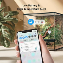 Load image into Gallery viewer, Smart Wi-Fi Temperature and Humidity Sensor, Inkbird Indoor White Hygrometer Thermometer Monitor with Alarms, Historical Graphs, 1 Year Data Cloud Storage, Ideal for Home Reptile Greenhouse