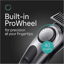 Load image into Gallery viewer, Braun All-in-One Style Kit Series 7 7410, 8-in-1 Trimmer for Men with Beard Trimmer, Body Trimmer for Manscaping, Hair Clippers & More, Braun’s Sharpest Blade, 40 Length Settings, Waterproof