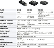 Load image into Gallery viewer, Video Capture Card with Loop Out, HDMI USB 2.0 4K HD 1080P 60FPS Game Capture Video Audio Recorder for Live Streaming for PS3/ PS4 /Xbox One/DSLR/Camcorders/Action Cam