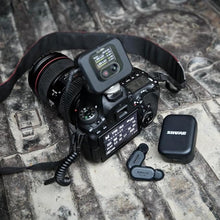 Load image into Gallery viewer, Shure MoveMic Two - Pro Direct to Phone Wireless Lavalier Microphones for iPhone & Android, 2 Bluetooth Mini Mics, 24 Hours Charge, Quick Set Up, IPX4, Compact & Portable Clip Lavs (MV-Two-Z7)