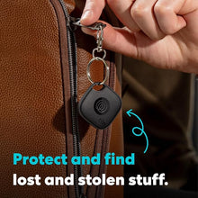 Load image into Gallery viewer, Tile by Life360 Mate (2024) Bluetooth Tracker, Keys Finder and Item Locator for Keys, Bags and More. Phone Finder. Both iOS and Android Compatible. 1-Pack (Pink Punch)